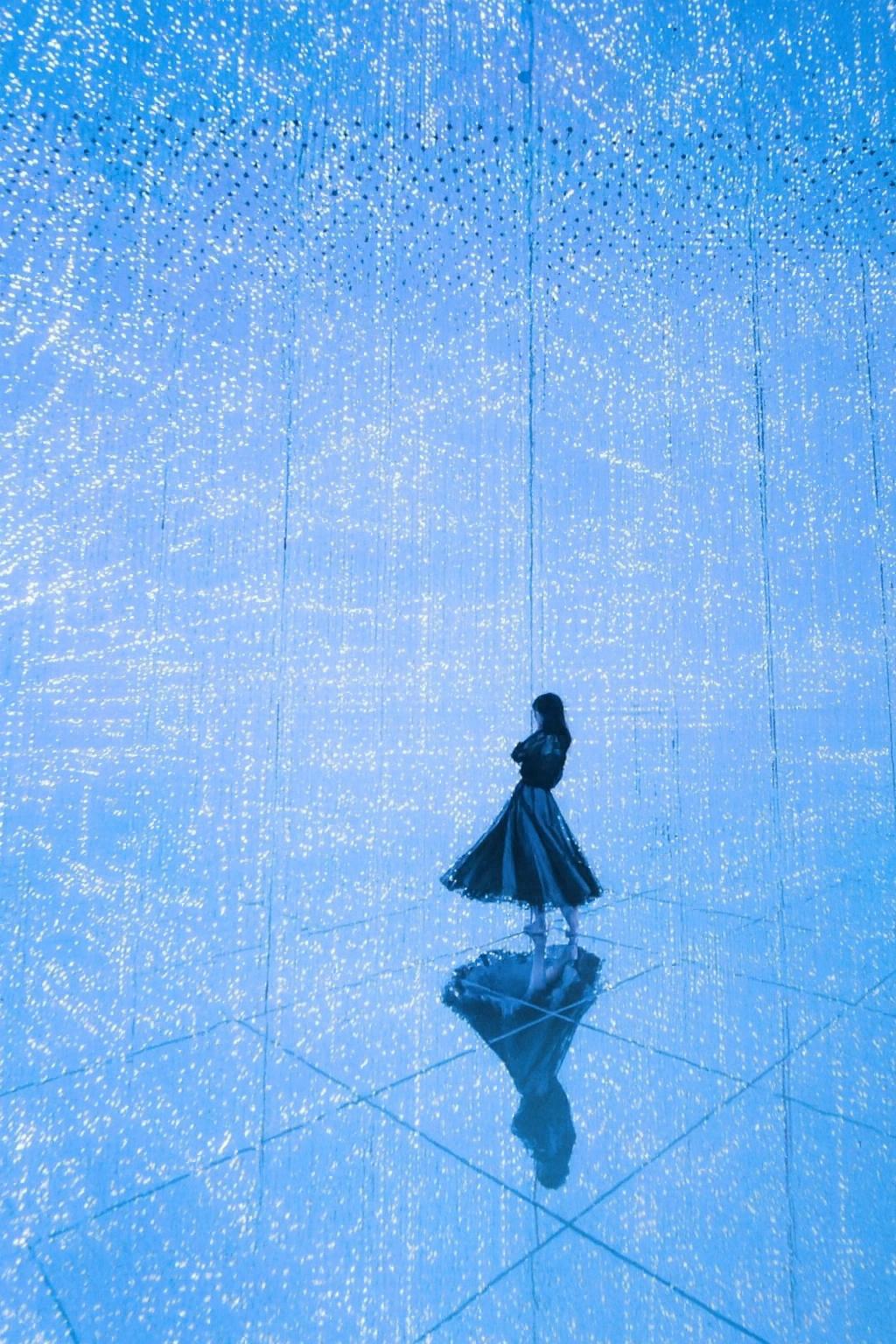 teamLab Planets Tokyo immersive digital art installation